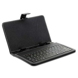 USB Keyboard for Android tablet PC Ipad 7" Black Cover Case