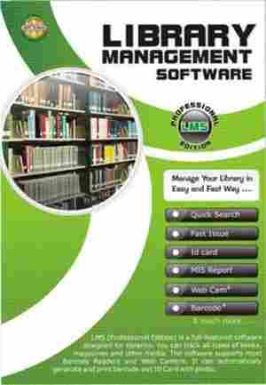 Library Management Software CD