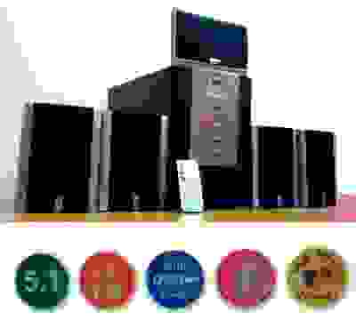 Computer Speaker | Bond IT5060 5.1 Speaker Price 29 Mar 2024 Bond Speaker Woofer online shop - HelpingIndia