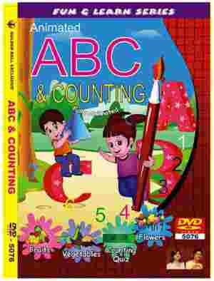Golden Ball Animated Enlish DVD ABC And Counting