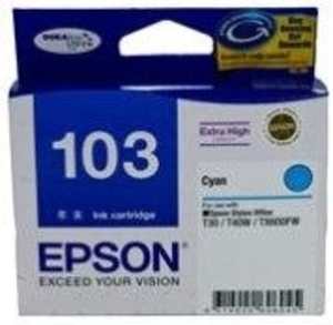 Epson 103 Cyan Ink | Epson 103 (C13T103290) cartridge Price 24 Apr 2024 Epson 103 Ink Cartridge online shop - HelpingIndia