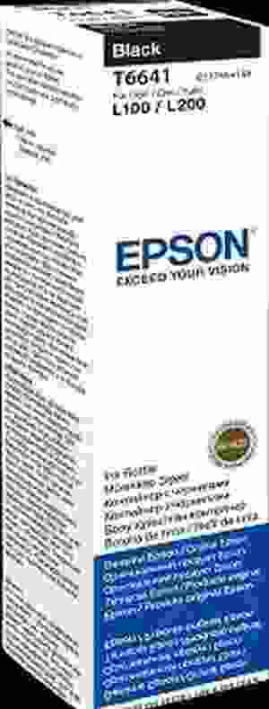 EPSON ORIGINAL BLACK/Color INK BOTTLE FOR L100/L110/L200/L210/L300/L355/L350 PRINTER