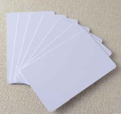 PVC Blank ID Card Epson Printer 50 PCs Box Plastic Premium White Inkjet Cards