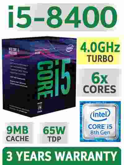Intel Core i5-8400 Coffee Lake 6-Core 2.8 GHz LGA1151 8th Gen Processor CPU