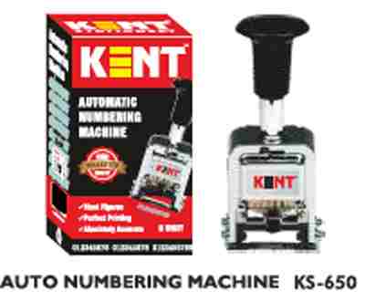 Kent Automatic KS-0060 6 Digit Stamp Auto Numbering Machine