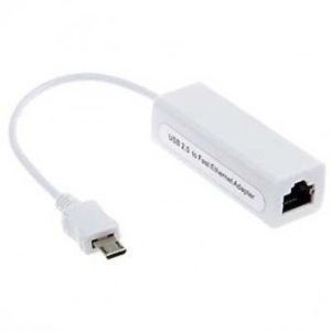 USB Micro RJ45 Ethernet Network Lan Adapter for Tablet