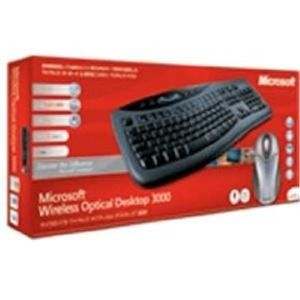 Microsoft Wireless Keyboard 3000 w/ Wireless Optical Mouse 2.0