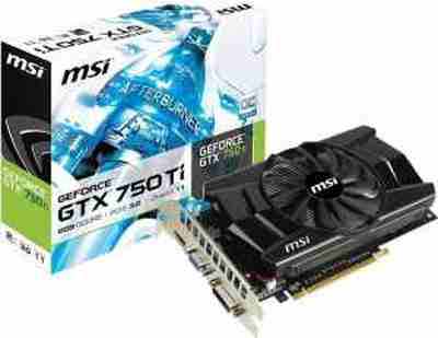 MSI GTX750Ti 5GB DDR5 NVIDIA GeForce Gaming/Graphics Card