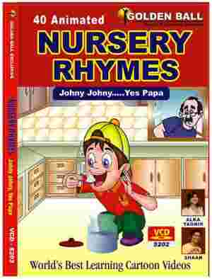 Nursery Rhymes English DVD | Golden Ball Animated Rhymes Price 28 Mar 2024 Golden Rhymes Nursery online shop - HelpingIndia