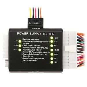 Power Supply Tester for PC ATX / SATA / HDD 20/24 Pin