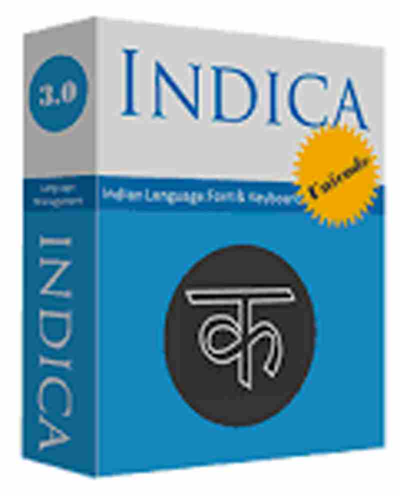 Summit Indica Premium UNICODE Win (Any Indian Language 10 Fonts) Software CD