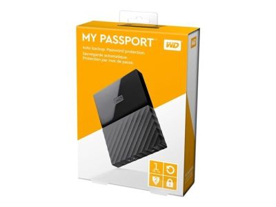 WD 1TB My Passport USB 3.0 2.5" External Hard Disk Drive HDD