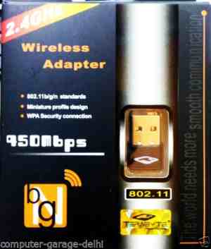 Terabyte 450MBPS USB Wireless Mini Wifi Dongle Nano Network Adaptor - Click Image to Close