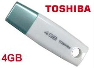TOSHIBA 4GB USB PEN DRIVE - Click Image to Close