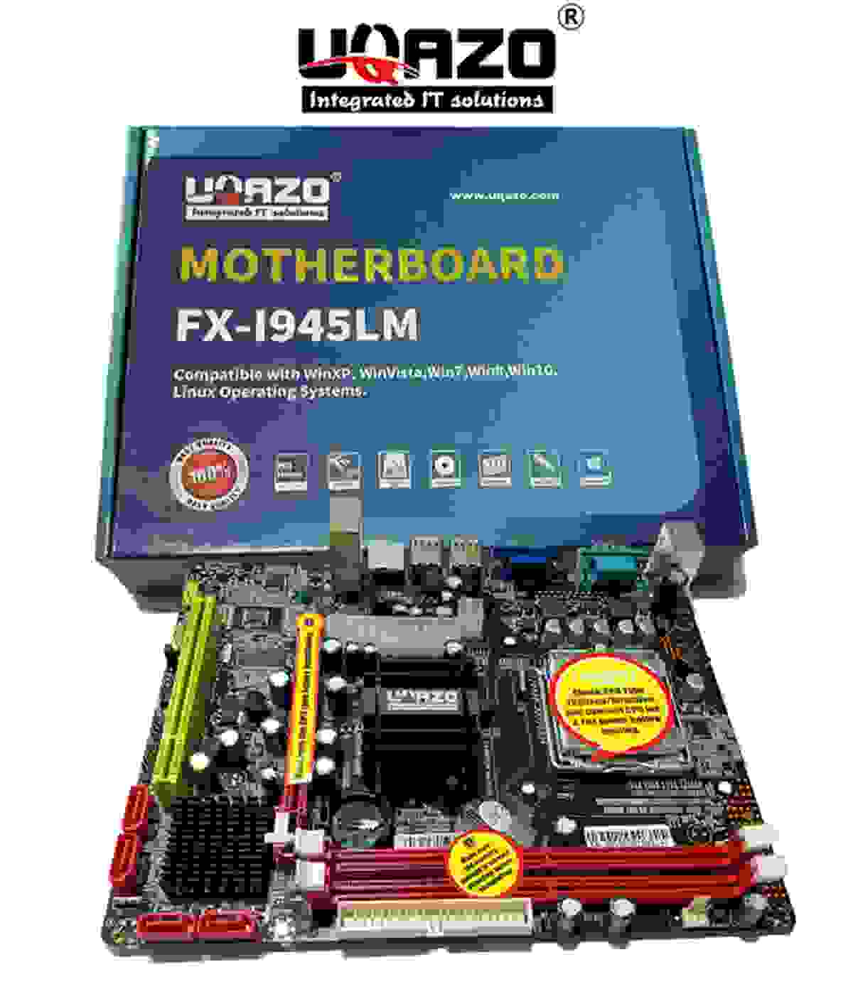 UQAZO 945 Intel Chipset HIGH QUALITY COMPONENT Desktop Mothboard