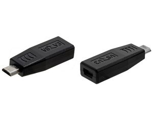 Mini USB to MicroUSB Micro Charger converter Pin Hub