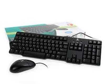 Logitech MK100 Classic Desktop Combo Keyboard & Mouse