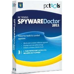 PC Tools Spyware Doctor with Antivirus 2011 (3 user) CD