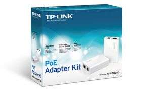 TP Link Power over Ethernet poE Adapter Kit