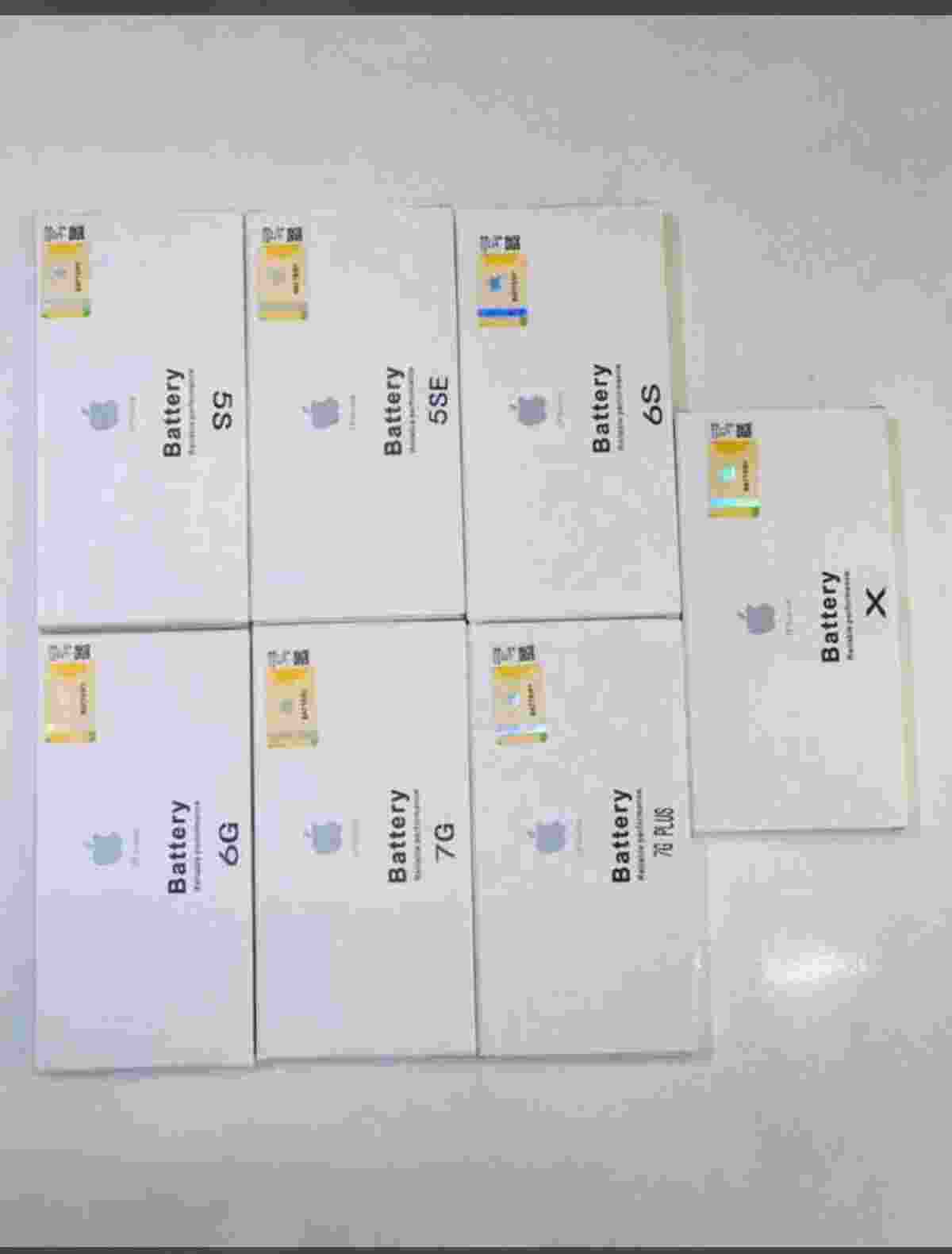 Apple iPHone Batteries 5S, 5SE, 6S, 6G, 7G, 6G Pluse, X iphones All Types of Batteries wholesale