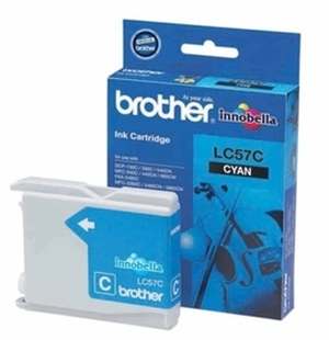Brother LC 57C Cyan Ink cartridge