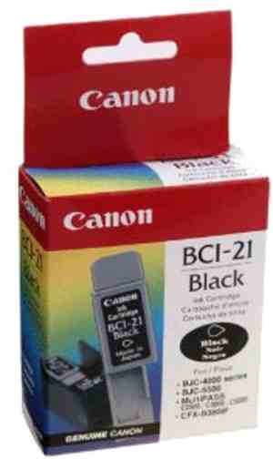 Canon BCI-21B Black Ink Catridge