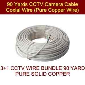 CCTV Camera Cable Coxial Pure Copper Wire