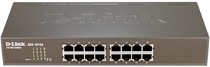 D-Link DES-1016A 16-Port 10/100 Mbps Network Switch