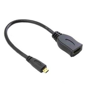HDMI Female to Micro HDMI Male Adapter Cable