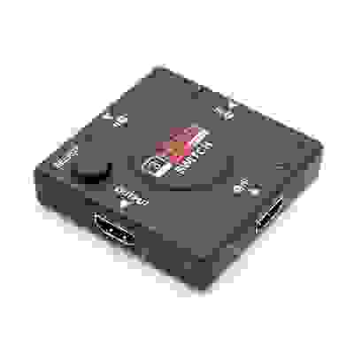 Mini HDMI Switch 3 input 1 Output Switcher Splitter Box Selector for HDTV 1080P Video HDMI KVM Switcher
