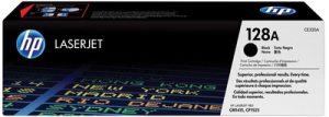 HP 128A Black LaserJet Toner Cartridge - Click Image to Close