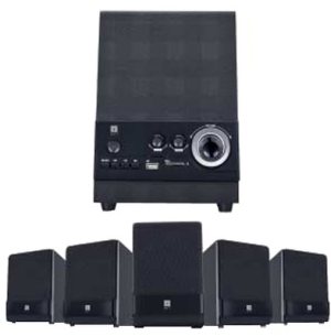 iBall Dhwani 5.1 USB/SD/FM Multimedia Speakers - Click Image to Close