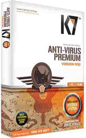 K7 Virus Security Premium Software CD