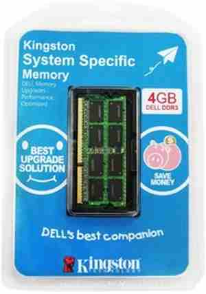 Kingston DDR3 4 GB Dell Laptop RAM