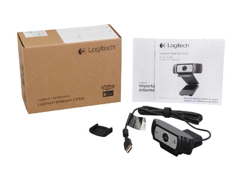 Logitech C930E Pro Portable USB Webcam