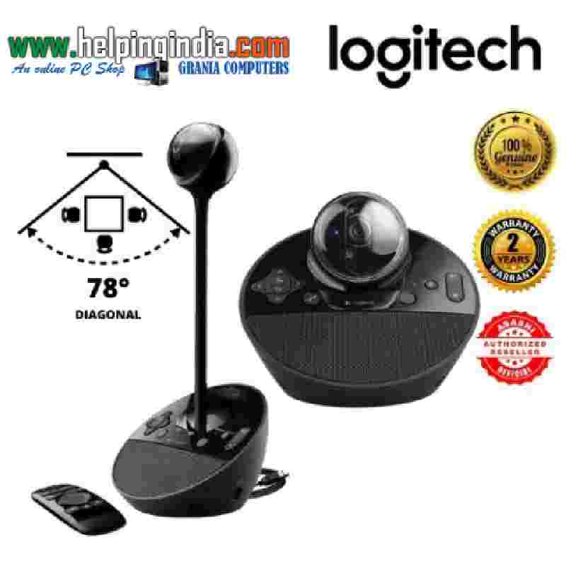 Logitech C950 Webcam | Logitech BCC950 HD SpkeaerPhone Price 4 Dec 2023 Logitech C950 & Spkeaerphone online shop - HelpingIndia