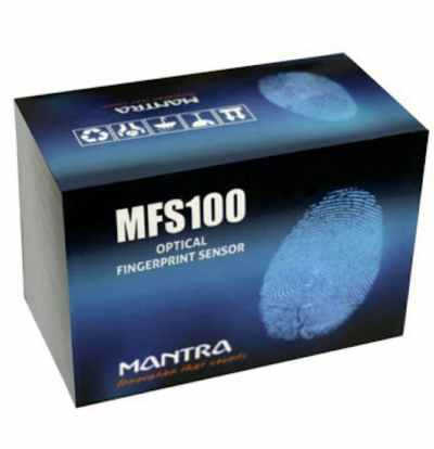 Mantra MFS100 Biometrics NDLM, eKYC, STQC Certified for AADHAR Single FingerPrint Scanner