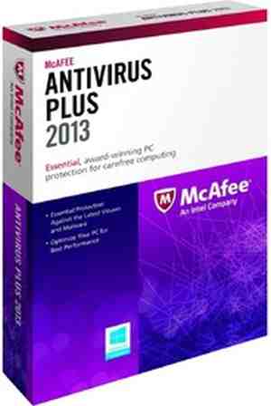 McAfee AntiVirus Plus 2015 3 PC 1 Year