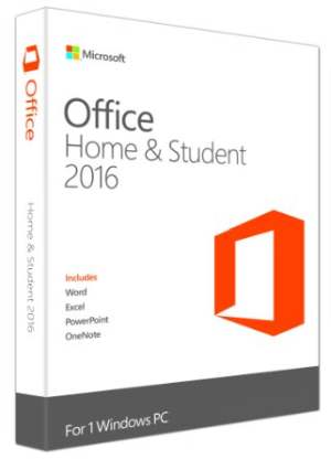 Microsoft Ms Office 2016 Home & Student Software DVD