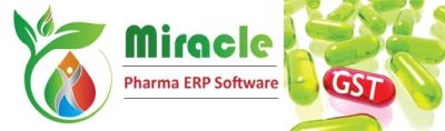 Miracle Pharma Pharmaceutical Chemists Management GST Ready ERP Software