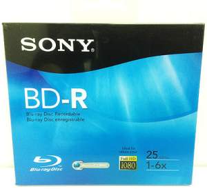 Sonly Bluray Blank Disk | Sony Blu-Ray Recordable Pack Price 4 Dec 2023 Sony Bluray Pcs Pack online shop - HelpingIndia