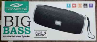 TeraByte BIG BASS TB-FD3 ROBIN Portable bluetooth Wireless Speaker