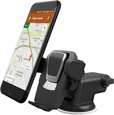 Ubon CRH-524 Long Neck One-Touch Car Mount Stand