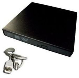 SATA USB 2.0 External Slim CD/DVD Drive Enclosure Case For Laptop