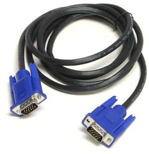 VGA 15 Pin to VGA 15 Pin Male Cable 1.5 M for TFT LCD LED Monitor