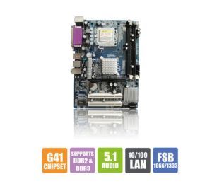 Zebronics Intel G41 Chipset LGA 775 Socket DDR 3 Motherboard