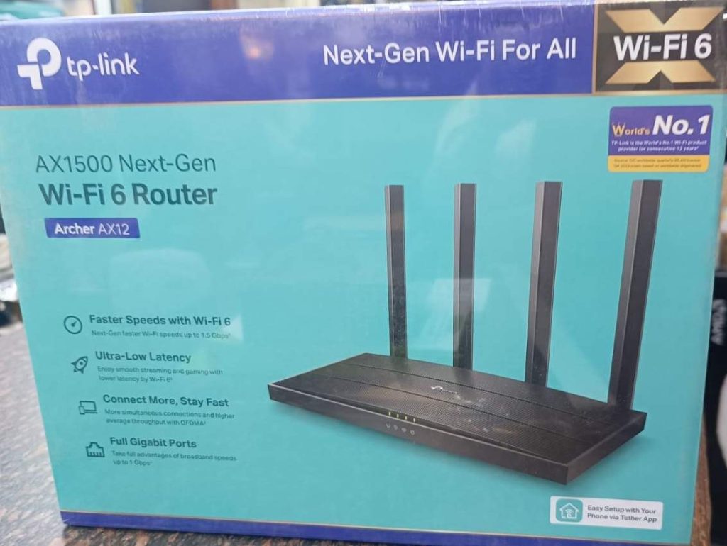 tplinkax12router